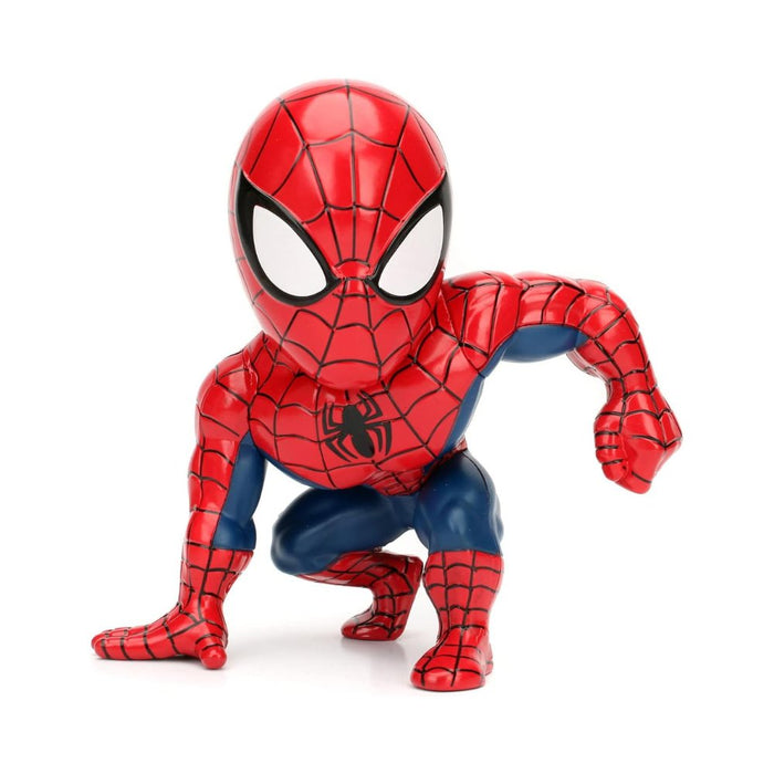 Figura de Metal Spiderman 15 cm - Coleccionable Oficial de Marvel Jada - Shuaaay (4006333075841)