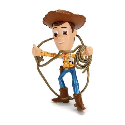 Figura de Metal Woody 10cm - Licencia Oficial Disney para Coleccionistas y Fanáticos de Toy Story (Jada) Jada - Shuaaay (4006333079658)