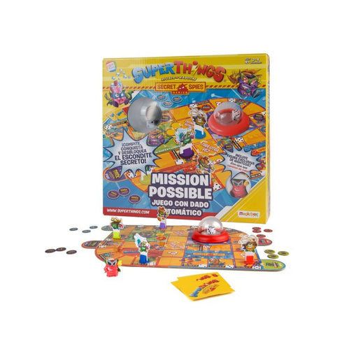 Juego de Mesa "Mission Possible" Superthings - Cefa Toys - ¡Compite, Conquista y Descubre el Escondite Secreto! (Magicbox) Magicbox - Shuaaay (8412562216553)