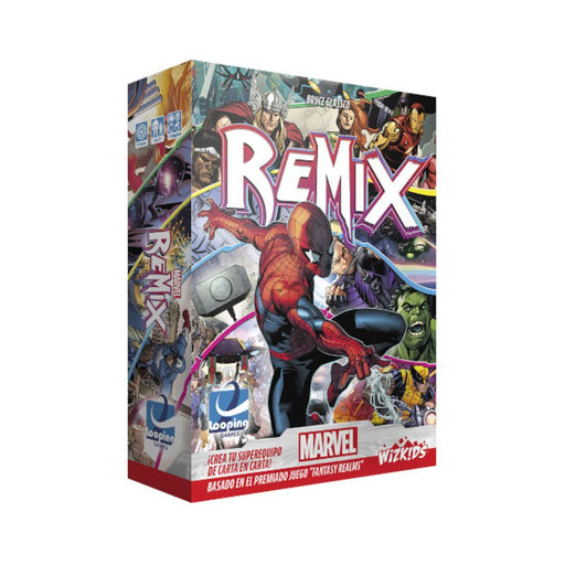 Marvel: Remix - Juego de Mesa para Crear Épicas Batallas de Superhéroes Looping Games - Shuaaay (0685071997574)