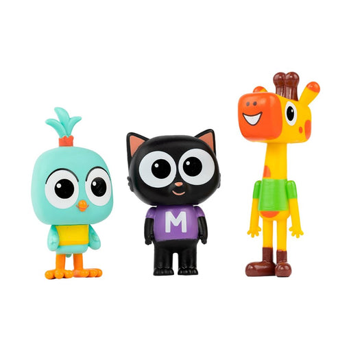 Milo Pack 3 Figuras: ¡Acompaña a Milo y sus amigos en emocionantes aventuras! Bandai - Shuaaay (3701405910211)