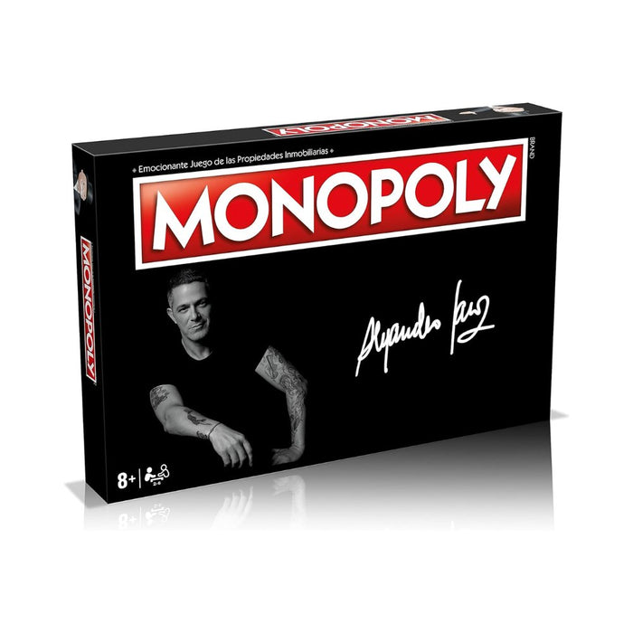 Monopoly Alejandro Sanz: ¡Recorre la exitosa carrera musical del famoso artista! Eleven Force - Shuaaay (5036905046176)